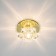 Economic light lamp, F3580 YL CL, MAX 35W G4, color mirror yellow