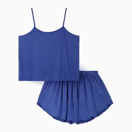 Female pajamas (top, shorts) KAFTAN Rr. 44, col. blue-5