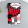 Acryl keychain on a cable with a bell "couple. Millennials" 10x5 cm