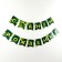 Paper garland on the tape "Military"