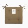 Sidushka Ethel "ECO", olive color, 42x42 cm, 70% HL, 30% flax, 190 g/m2