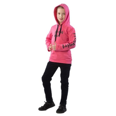 Hoody, height 122 cm, raspberry color