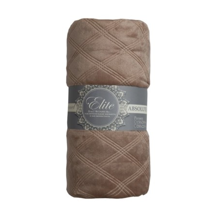 Texrepublic blanket, size 200x220 cm, brown color-1