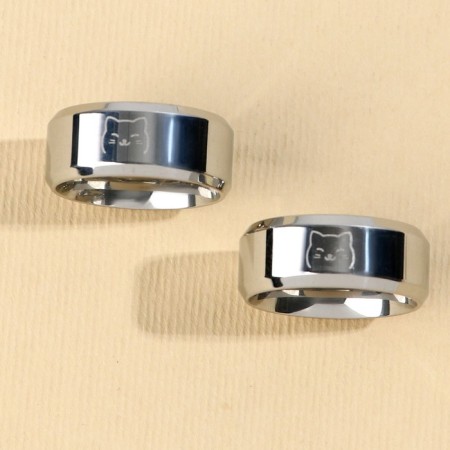 Murr ring, paired 2 pcs, 7 x 9cm-3
