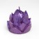 Figure candle "Lotus", 6.6x6.5 cm, purple, in the box