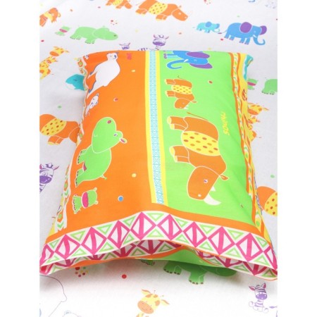 Bed linen 1.5 joint venture "Zoo", size 145x210 cm, 145x210 cm, 50x70 cm-1
