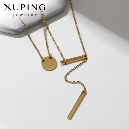 Pendant Xuping elegance, color gold, 40 cm