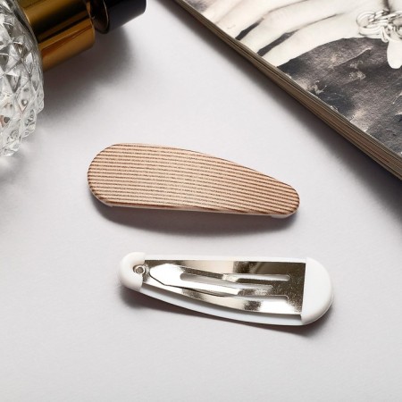 Invisibility for hair "Paula" (set 2 pcs) texture, 5 cm, gold-2