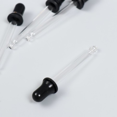 Pipettes glass, silicone for creativity set of 4 pcs 1x1x9.5 cm-2