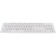 Keyboard + Mouse Rick 240m Claw: White Mouse: White USB Wireless Slim Multimedia (1091258 10046