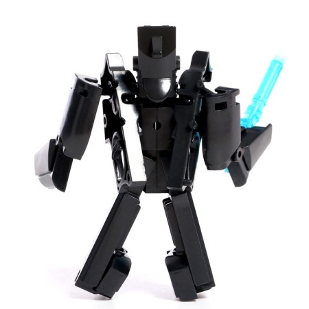 The Pistol robot is transformed, with metal elements-3