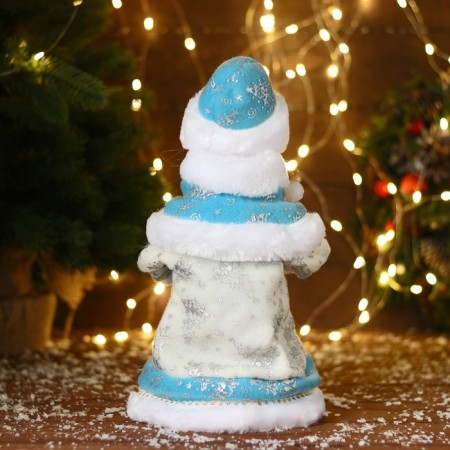 Snow Maiden "Blue fur coat" moves, 28 cm-6