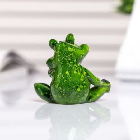 Souvenir Polystone Lac "Frog rest" MIX 3.5x6x5 cm-2