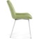 Chair on the Grass -Karkas Goyar Metal/Velur, White/Green 51x61x82 cm