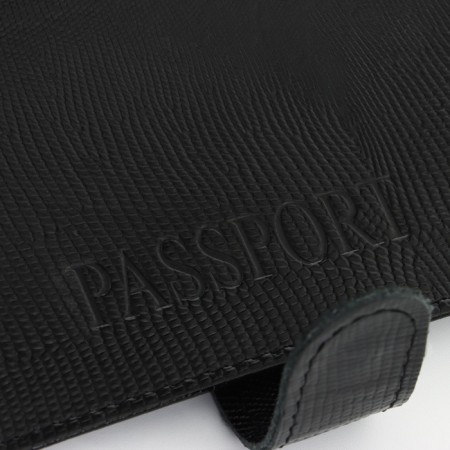 Cover for autoDocations and passports on the button, the color is black-8