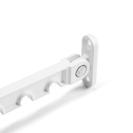Window limiter, metal for PVC windows, white-12