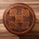 Coffee table 38x38x38 cm, tree shisham