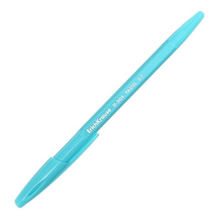 Ballic handle Erichkrause R-301 Pastel Stick, node 0.7 mm, blue ink blue-8