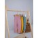 Pants for children on a wide Rant FIRST gum, height 74 cm, color pink cloud