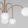 Ceiling chandelier with ALIX, 40W, E27, 90x90x48 cm