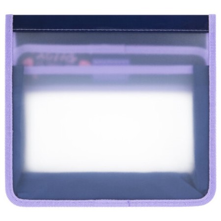 Junland A5 notebook folder, plastic, 2 compartments, Velcro valve, Bored Cat, 272189-1