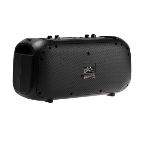 Portable karaoke system Eltronic Dance Box 200, 25W, BT, SD, AUX, TWS, remote control, backlight-3