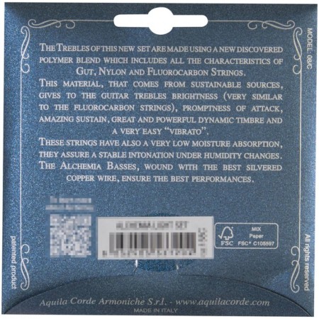 Strings for the classic guitar Aquila 158c-3