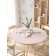 Tables on the table "without filters", round, oxford, elastic band, size 140x140 cm, diameter 105-120 cm
