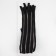 Lightning "Tractor", No. 8, detachable, castle machine, 60 cm, black/black nickel color