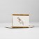 Gift box, packaging, "happy holiday", embossing, 15 x 13.5 x 6 cm