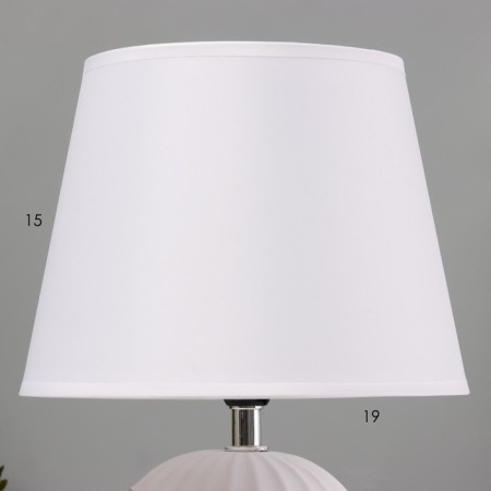Table lamp "Neris" E14 40W white-gold 20x20x29 cm-2