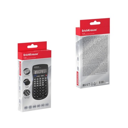 Scientific calculator 10-units Erichkrause SC-920, black, recommended for the OGE and the exam-4