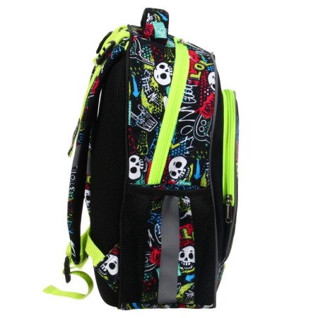 School backpack Erich Krause Ergoline 15l, 39 x 28 x 14 cm, ergonomic back, Scooter Master 56798-3