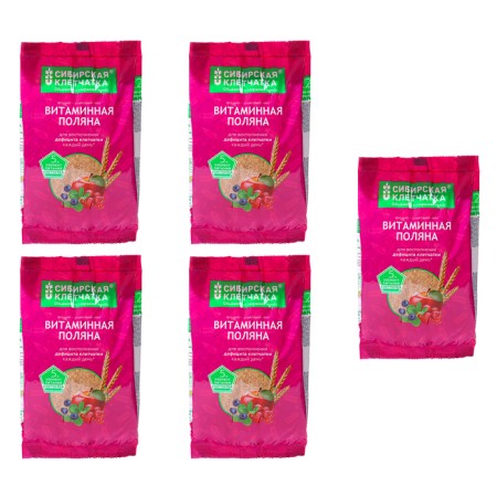 Siberian fiber vitamin meadow 5 to 300 grams