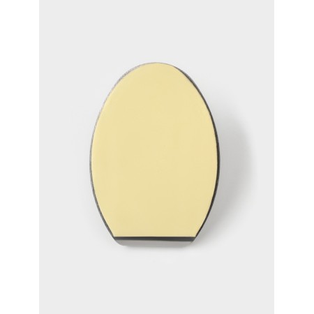 Self -adhesive hooks "oval", 2 pcs, metal, 5 × 4 × 2 cm, chrome-2