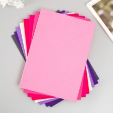 A set of soft felt 