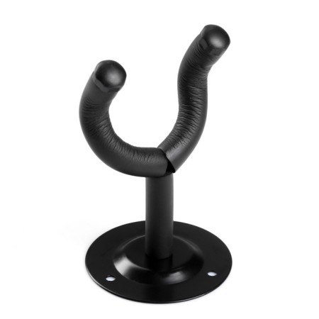 Music Life guitar holder Wall, black-3