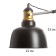 Bra "Libra" E27 40W black 22x22x36cm