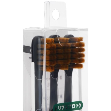 A set of 3 stray toothbrushes, hard stiffness-2