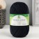 Yarn "soft cotton" 70% cotton, 30% nylon 220m/100g (blue - 173)