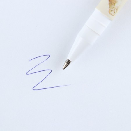 Pen Plastic "Wise Teacher", Blue Paste, 0.7 mm-2