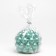 Figure candle "Babble" round, 5.5x5.5 cm, tiffany