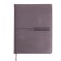 Universal diary for grades 1-11, 48 Velvet sheets, hard cover, artificial leather, thermoting, liesse, block 70 g/m2, light gray