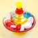 Yula big with balls, diameter 16 cm