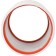 The chimney element Rommer RCA-0080-020136, connecting adapter, d = 80 mm, m/m/m