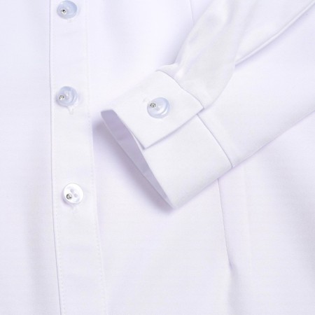 School blouse for girls, white color, height 164 cm-8