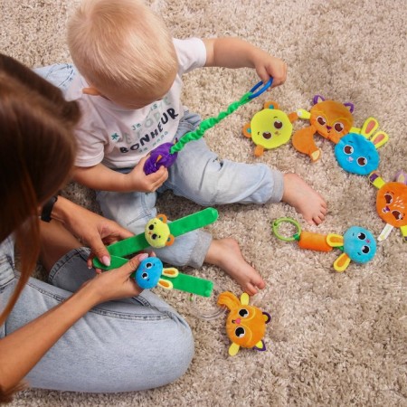 A rattle - a bracelet developing "animals", a set of 2 pcs.-5