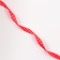 Plastic tape "Politics", 1.2cm x 45m, red
