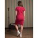 Women's dress, size 44, burgundy color