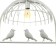 Bayerlux "Birds" 1x40W E27 White 49x35x35 cm